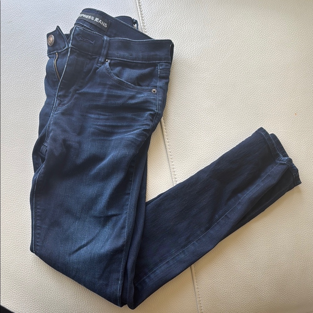 Express Dark Blue Jeans